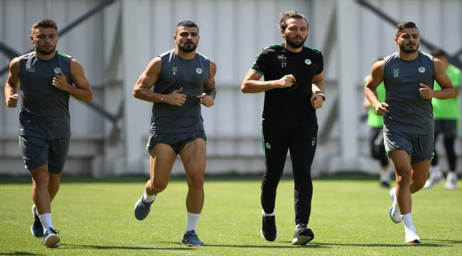 Konyaspor, Altay maçının hazırlıklarına başladı