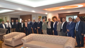 KTO yönetiminden MHP İl Başkanı İncetoprak'a ziyaret