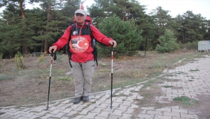 Milli Mücadele ruhunu yaşatmak için Erzurum'dan Sivas'a yürüyor 