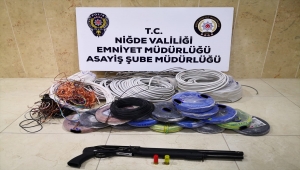 Niğde'de 2 hırsızlık şüphelisi tutuklandı