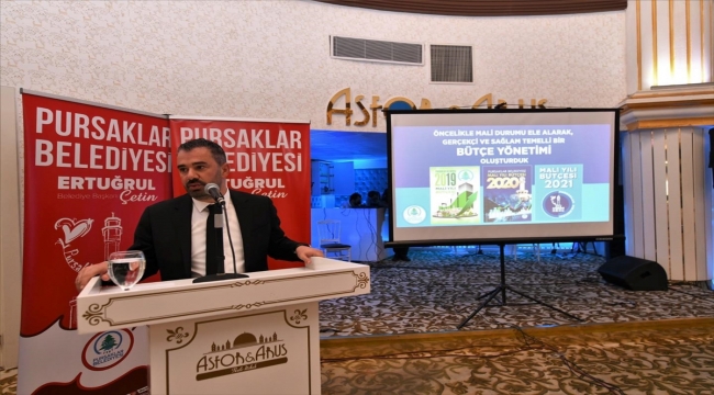 Pursaklar Belediye Başkanı Ertuğrul Çetin, okul müdürleri ve öğretmenlerle görüştü