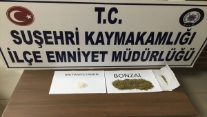 Sivas'ta uyuşturucu operasyonunda 3 şüpheli yakalandı