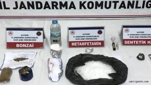 Yeşilhisar'da jandarma uyuşturucu operasyonu: 2 kişi yakalandı