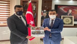 AA Konya Bölge Müdürü Rıfat Yerlikaya Vali Işık'ı ziyaret etti