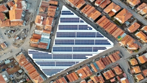 Aksaray Belediyesi semt pazarındaki güneş enerjisi sisteminden yılda 2,5 milyon lira gelir sağlıyor
