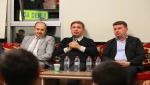 Aksaray'da üniversiteliler çaldı, Vali Aydoğdu ile Belediye Başkanı Dinçer söyledi