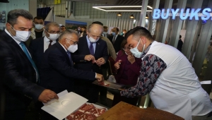Başkan Büyükkılıç, Gaziantep'te fuara katıldı