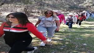 Beyşehir'de doğaseverlerden doğa yürüyüşü