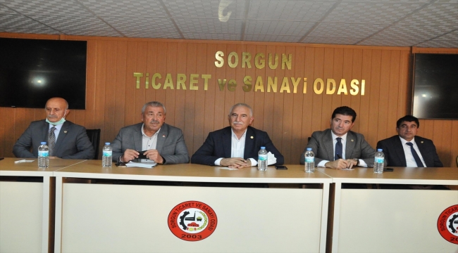 CHP milletvekilleri Sorgun'da STK temsilcileriyle bir araya geldi