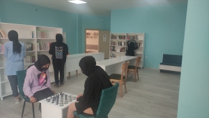 Kadışehri Halk Kütüphanesi hizmete açıldı