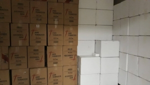 Karaman'da 1 milyon 500 bin makaron ele geçirildi