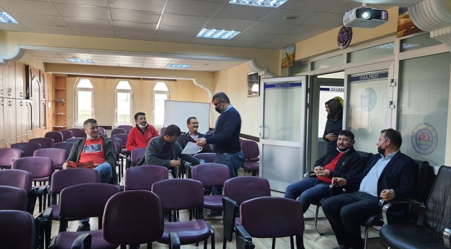 Karapınar'da Ziraat Odası, çiftçileri bilgilendiriyor