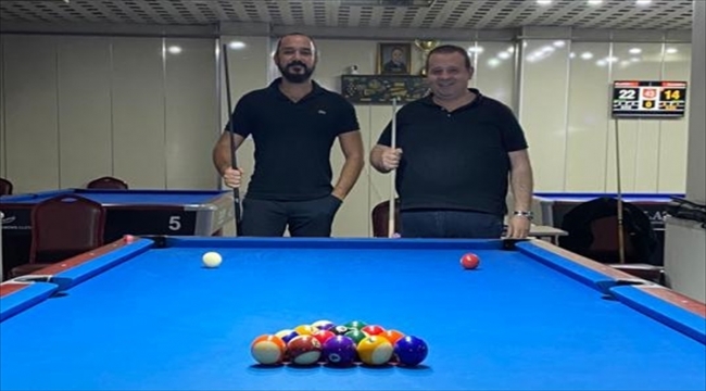 Kayseri'de 8 Top Bilardo İl Birinciliği müsabakaları tamamlandı