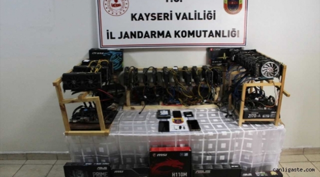 Kayseri'de jandarmanın kripto para operasyonunda 1 kişi yakalandı 