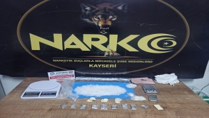 Kayseri'de uyuşturucu operasyonunda 1 şüpheli yakalandı