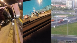 Kayseri'de yarış atlarını taşıyan kamyonet devrildi: iki kişi hayatını kaybetti, bir kişi yaralandı