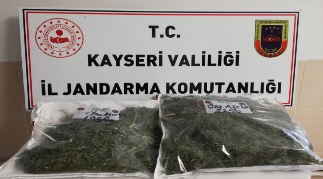 Kayseri İncesu'da 4 kilo uyuşturucu ele geçirildi