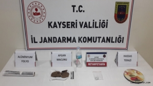 Kayseri Sahabiye'de uyuşturucu operasyonu