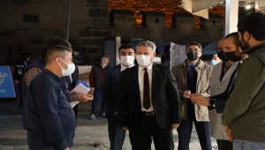 Kazancılar Çarşısı'nda yenileme çalışmaları başladı