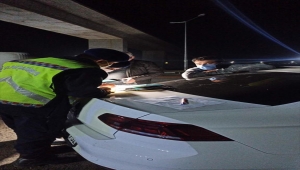 Kırıkkale'de PCR testi pozitif çıkan kişi, yol uygulamasında yakalandı