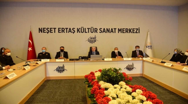 Kırşehir'de Bağımlılıkla Mücadele İl Koordinasyon Kurulu Toplantısı yapıldı