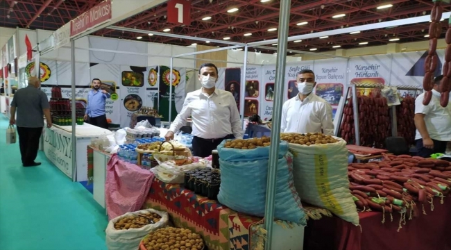 Kırşehir'in yöresel ürünleri Antalya'da tanıtılıyor