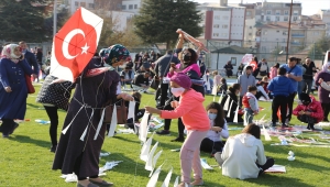 Nevşehir'de uçurtma şenliği düzenlendi
