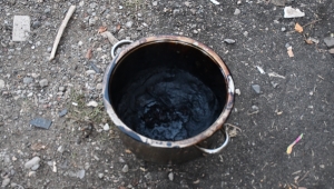 Sivas'ta ocakta unutulan tencere nedeniyle çıkan yangın paniğine neden oldu