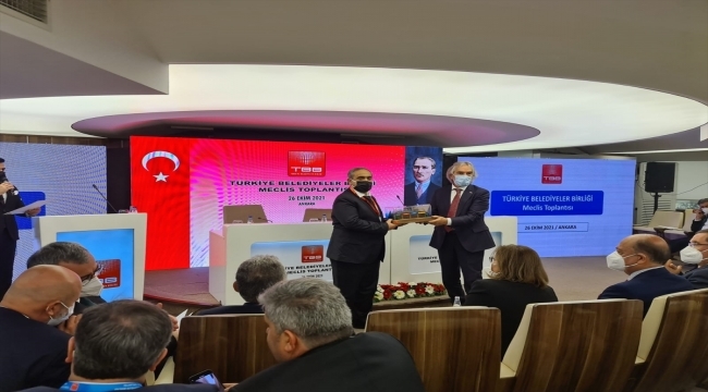 Türkiye Belediyeler Birliğinden Melikgazi Belediyesine ödül 