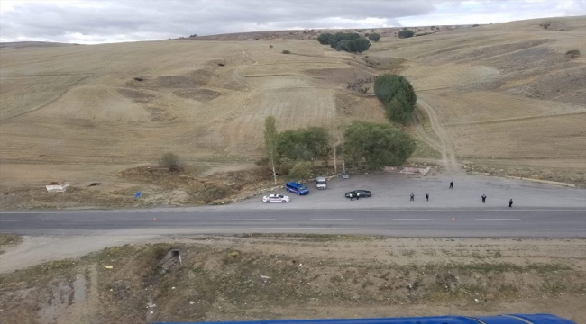 Yozgat'ta helikopter destekli trafik denetimi yapıldı
