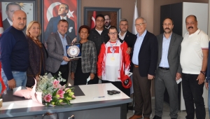 ZİÇEV Genel Başkanı Ülay Karakoç'dan TOSSFED'e ziyaret