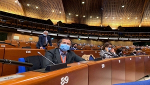 AK Parti'li Ziya Altunyaldız, Strazburg'da temaslarda bulundu