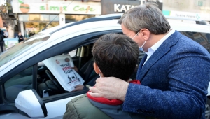 Aksaray'da emniyet kemeri uygulaması yapıldı