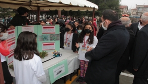 Beypazarı'nda TÜBİTAK 4006 Bilim Fuarı açıldı