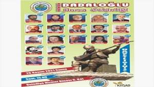 Dadaloğlu Kaman'da şiir ve şarkılarla anılacak