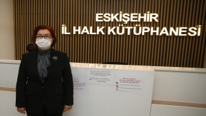 Eskişehir'de 1 Eylül'de hizmete açılan İl Halk Kütüphanesini 40 bin kişi ziyaret etti