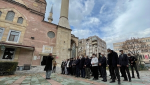 Genç İHH gönüllüleri için Eskişehir ve Kütahya'da gıyabi cenaze namazı kılındı