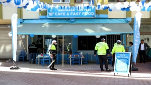 Kafede tartıştığı çocuk ile yoldan geçen kişiyi silahla yaralayan genç kız kaçtı 