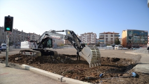 Kahramankazan'da kent meydanı için çalışmalara başlandı