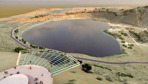 Kapadokya yolcuları Narlıgöl'ü cam terastan izleyecek