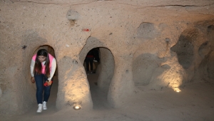 Kaymaklı Yer Altı Şehri turistleri gizemli yolculuğa çıkarıyor