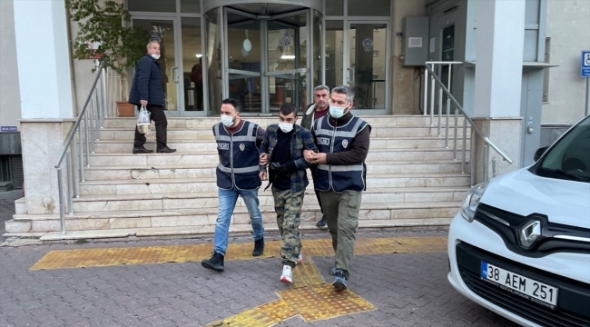 Kayseri'de 12 yıl 7 ay kesinleşmiş hapis cezası bulunan hükümlü yakalandı