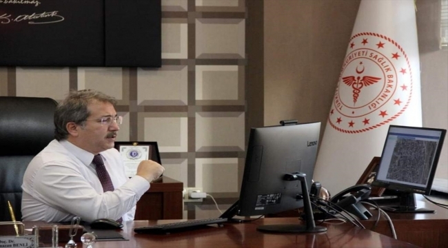 Kayseri'de çevre illerdeki TURKOVAC gönüllüleri için online toplantı yapıldı