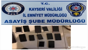 Kayseri'de hırsızlık şüphelisi yakalandı