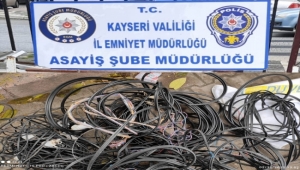 Kayseri'de hırsızlık zanlıları suçüstü yakalandı