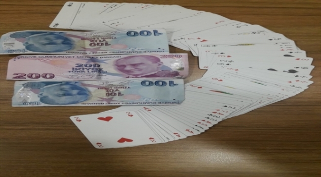 Kayseri'de kumar baskını: 5 kişiye 6 bin 680 lira ceza