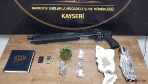 Kayseri'de uyuşturucu operasyonunda 2 şüpheli yakalandı