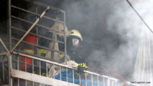 Kayseri'de yangın çıkan müstakil ev kullanılamaz hale geldi