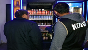 Kırıkkale'de kaçak ve sahte içki denetimi yapıldı