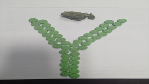 Kırıkkale'de polisten kaçan şüphelinin aracında uyuşturucu ele geçirildi